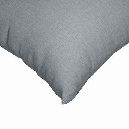 Sofa Kussens 2 Pcs 50 X 30 Cm Stof Lichtgrijs