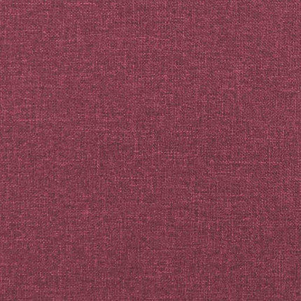 Sofa Kussens 2 Pcs 50 X 30 Cm Stof Wijnrood