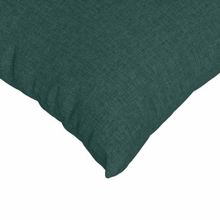 Sofa Kussens 2 Pcs 50 X 30 Cm Stof Donkergroen