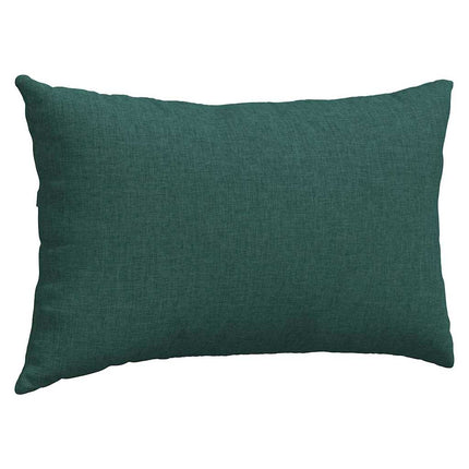 Sofa Kussens 2 Pcs 50 X 30 Cm Stof Donkergroen