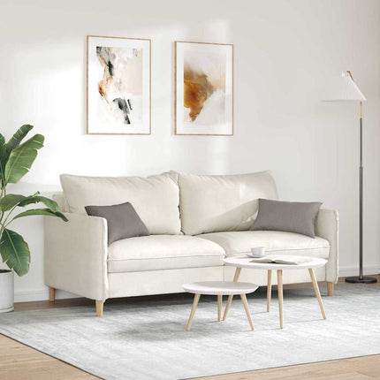 Sofa Kussens 2 Pcs 50 X 30 Cm Stof Taupe