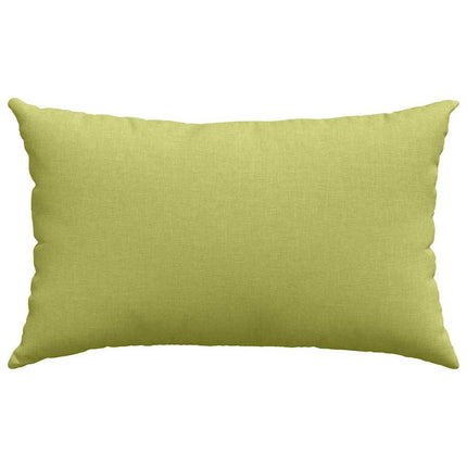 Sofa Kussens 2 Pcs 50 X 30 Cm Stof Lichtgroen