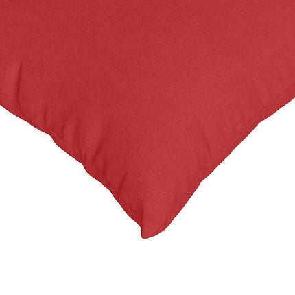 Sofa Kussens 2 Pcs 50 X 30 Cm Stof Rood