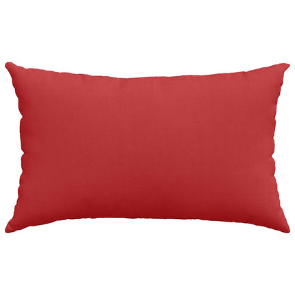 Sofa Kussens 2 Pcs 50 X 30 Cm Stof Rood