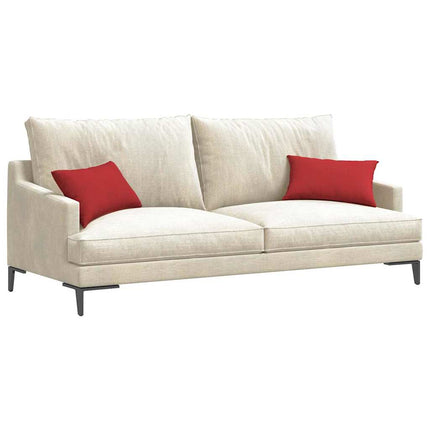 Sofa Kussens 2 Pcs 50 X 30 Cm Stof Rood