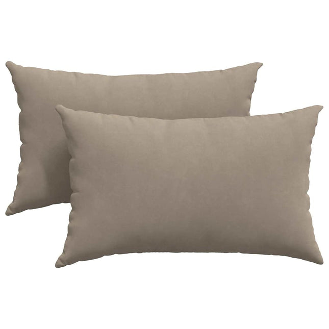 Sofa Kussens 2 Stuks 50 X 30 Cm Stof