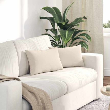 Sofa Kussens 2 Stuks 50 X 30 Cm Stof