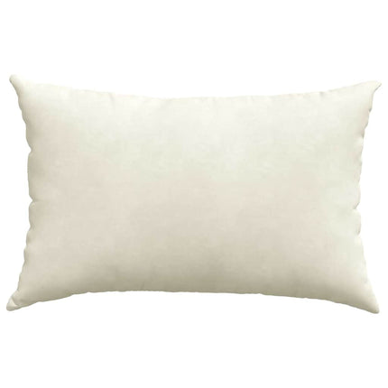 Sofa Kussens 2 Stuks 60 X 40 Cm Cordstof Crème