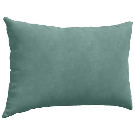 Sofa Kussens 2 Stuks 60 X 40 Cm Cordstof Zeegroen