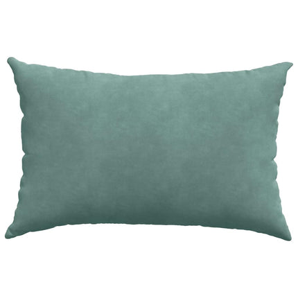 Sofa Kussens 2 Stuks 60 X 40 Cm Cordstof Zeegroen