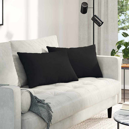 Sofa Kussens 2 Stuks 50 X 30 Cm Stof