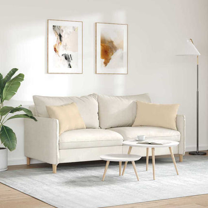 Sofa Kussens 2 Stuks 60 X 40 Cm Stof