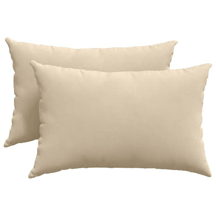 Sofa Kussens 2 Stuks 60 X 40 Cm Stof
