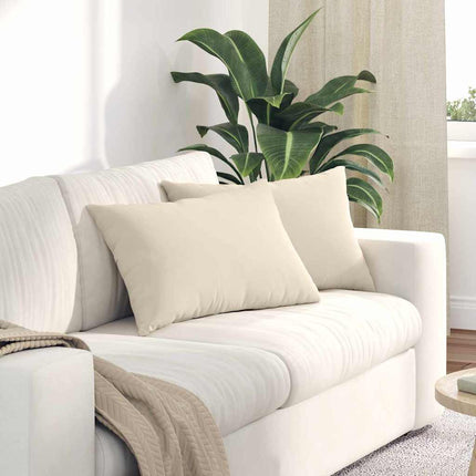 Sofa Kussens 2 Stuks 50 X 30 Cm Stof