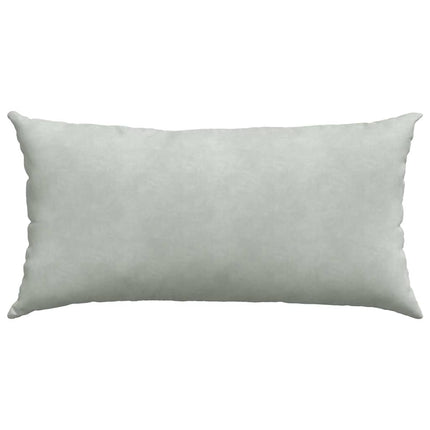 Sofa Kussens 2 Stuks 80 X 40 Cm Cordstof Lichtgrijs