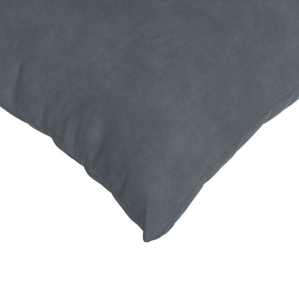 Sofa Kussens 2 Stuks 80 X 40 Cm Cordstof Donkergrijs