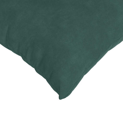 Sofa Kussens 2 Stuks 80 X 40 Cm Cordstof Donkergroen