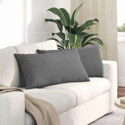 Sofa Kussens 2 Stuks 50 X 30 Cm Stof