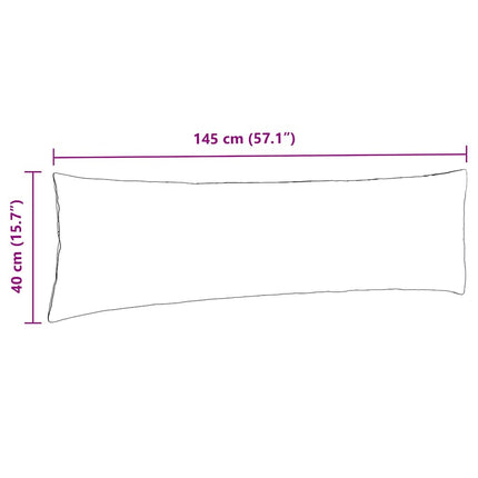 Sofa Kussens 2 Stuks 145 X 40 Cm Cordstof Lichtgroen