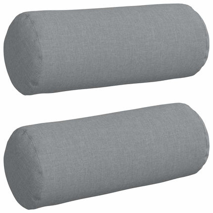 Bolster Kussens 2 Stuks Ø 15 X 40 Cm Stof