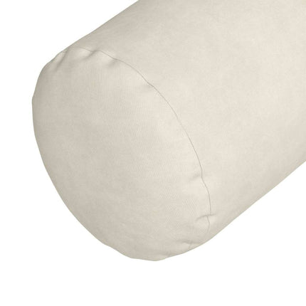 Bolster Kussens 2 Stuks Ø 15 X 40 Cm Cordstof