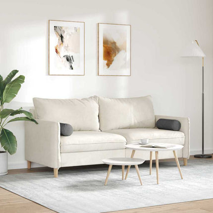 Bolster Kussens 2 Stuks Ø 15 X 40 Cm Cordstof