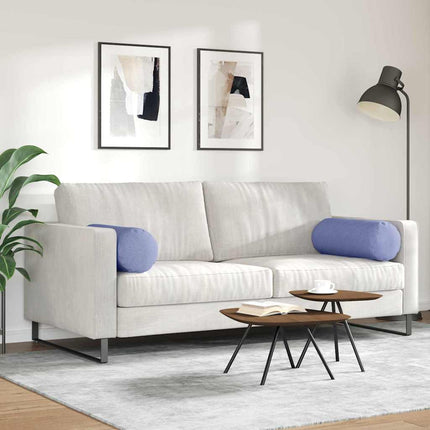 Bolster Kussens 2 Stuks Ø 25 X 70 Cm Stof