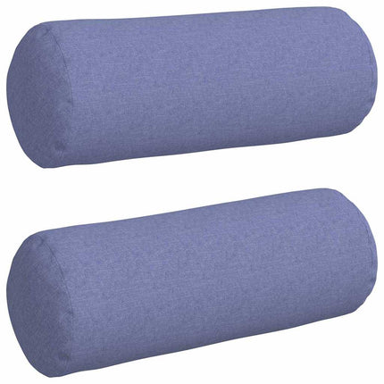 Bolster Kussens 2 Stuks Ø 25 X 70 Cm Stof