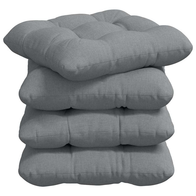 Zitkussens 4 Pcs 40 X 40 X 12 Cm Stof