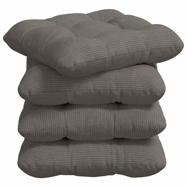 Zitkussens 4 Pcs Katoen Stof