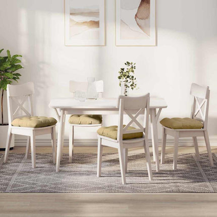 Zitkussens 4 Pcs Katoen Stof