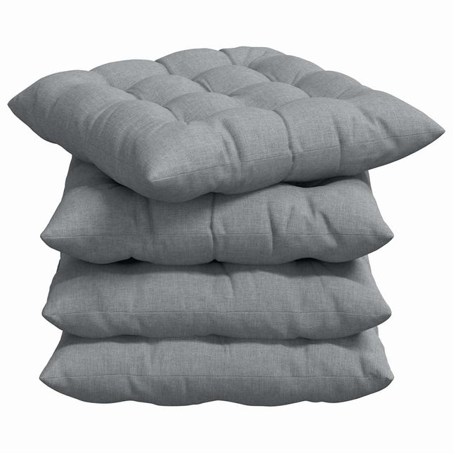 Zitkussens 4 Pcs 40 X 40 X 6 Cm Stof