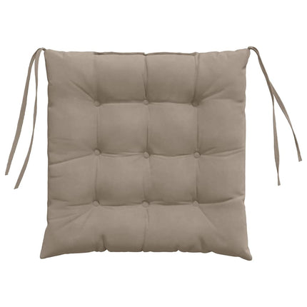 Zitkussens 4 Stuks 40 X 40 X 6 Cm Microfibre