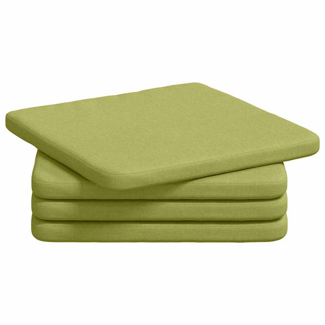 Zitkussens 4 Stuks 40 X 40 X 3 Cm Stof