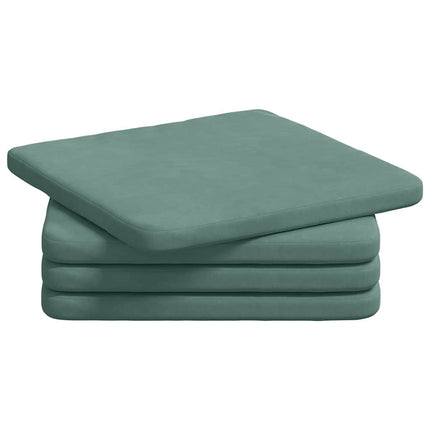 Zitkussens 4 Pcs 40 X 40 X 3 Cm Fluweel