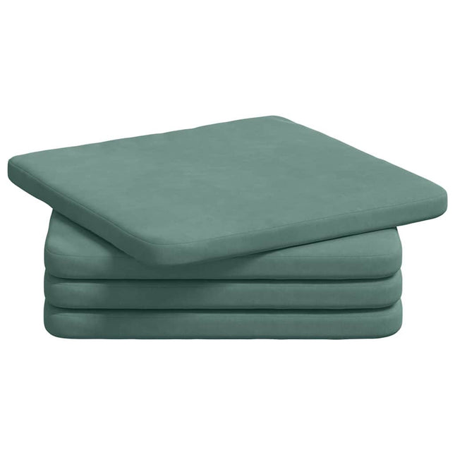 Zitkussens 4 Pcs 40 X 40 X 3 Cm Fluweel