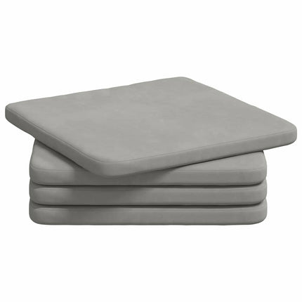 Zitkussens 4 Pcs 40 X 40 X 3 Cm Microvezel Stof