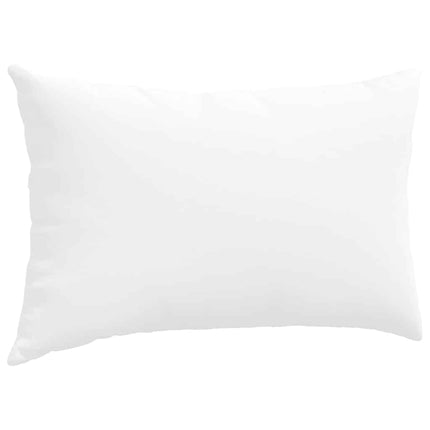 Sofa Kussens 2 Pcs 50 X 30 Cm Stof Wit
