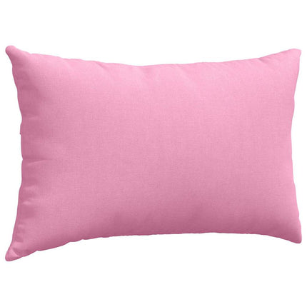 Sofa Kussens 2 Pcs 50 X 30 Cm Stof Roze