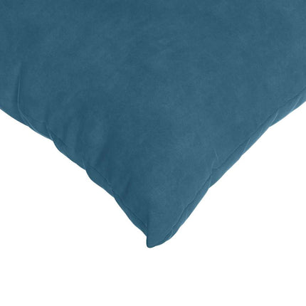 Sofa Kussens 2 Stuks 50 X 30 Cm Cordstof Blauw