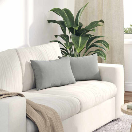 Sofa Kussens 2 Stuks 50 X 30 Cm Stof