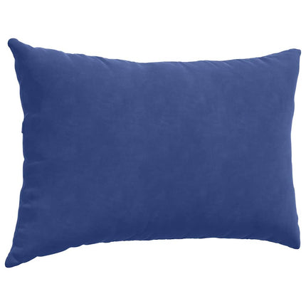 Sofa Kussens 2 Stuks 60 X 40 Cm Cordstof Politieblauw