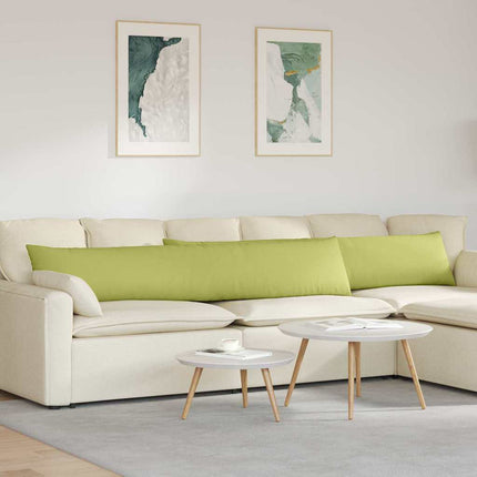 Sofa Kussens 2 Pcs 50 X 30 Cm Stof Lichtgroen