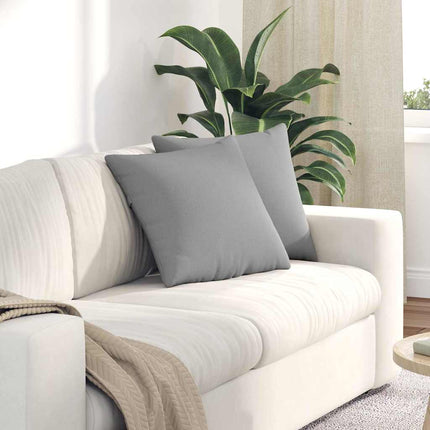 Sofa Kussens 2 Pcs Wolkengrijs 50 X 30 Cm Stof Wolkengrijze Stof