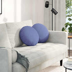 Ø40 x 13 cm / Jeans blauw