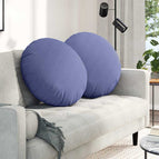 Ø60 x 21 cm / Jeans blauw