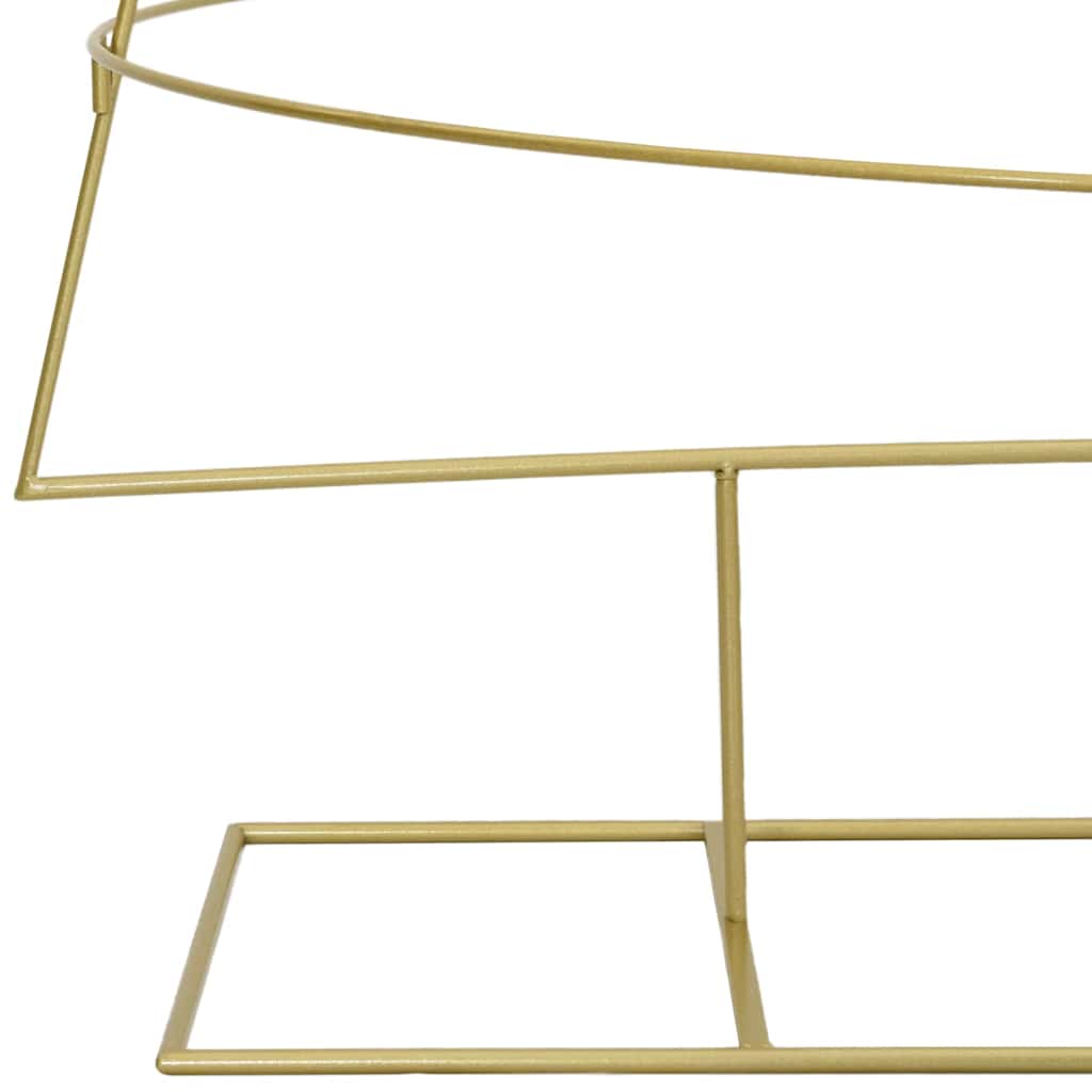 Metalen kerstboom met standaard Goud 210 cm Poedergecoat staal