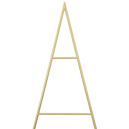 Metalen kerstboom met standaard Goud 180 cm Poedergecoat staal