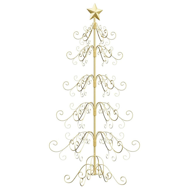 Metalen Kerstboom Goud 150 Cm Poedercoating Staal