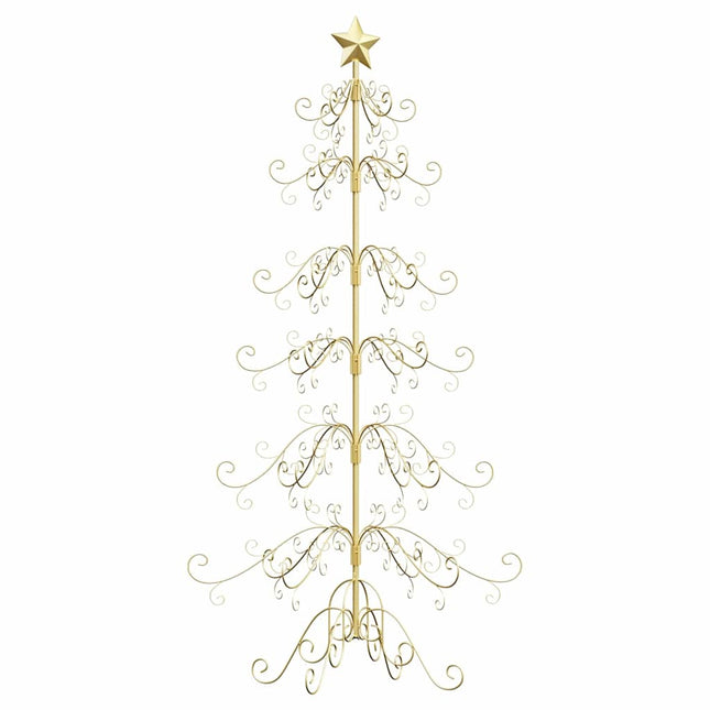 Metalen Kerstboom Goud 180 Cm Poedercoating Staal